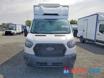 Piąte zdjęcie samochodu w środku: 2021 FORD TRANSIT DELIVERY TRUCK VIN:1FDBW5Z86MKA84411 - miniatura