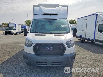 Piąte zdjęcie samochodu w środku: 2021 FORD TRANSIT DELIVERY TRUCK VIN:1FDBW5Z86MKA84411 - miniatura