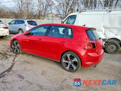 Drugie zdjęcie samochodu z przodu: 2016 VOLKSWAGEN GTI S VIN:3VW5T7AU1GM069176 - miniatura