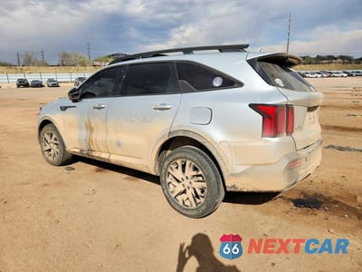 Drugie zdjęcie samochodu z przodu: 2022 KIA SORENTO X-LINE S VIN:5XYRLDLC6NG077713 - miniatura