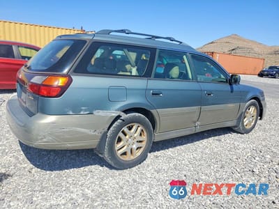 Trzecie zdjęcie samochodu z tyłu: 2001 SUBARU LEGACY OUTBACK LIMITED VIN:4S3BH686417619982 - miniatura