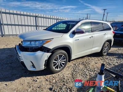 2018 TOYOTA HIGHLANDER HYBRID XLE 5TDJGRFH6JS039160 - główne zdjęcie licytacji z USA - miniatura