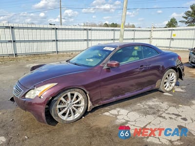 2010 INFINITI G37 CONVERTIBLE BASE JN1CV6FE9AM352172 - główne zdjęcie licytacji z USA - miniatura