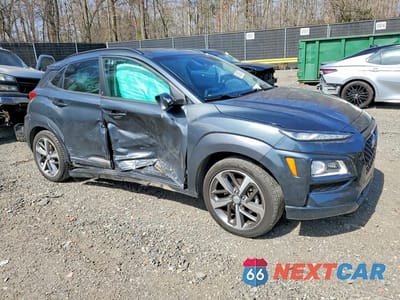 Czwarte zdjęcie samochodu z boku: 2021 HYUNDAI KONA ULTIMATE VIN:KM8K5CA54MU663037 - miniatura