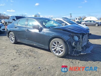 Czwarte zdjęcie samochodu z boku: 2021 ACURA TLX VIN:19UUB5F30MA001404 - miniatura