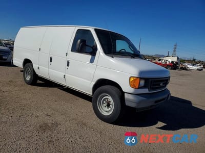 Czwarte zdjęcie samochodu z boku: 2007 FORD ECONOLINE E250 VAN VIN:1FTNS24L17DB37385 - miniatura