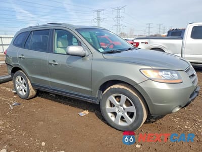 Czwarte zdjęcie samochodu z boku: 2007 HYUNDAI SANTA FE SE VIN:5NMSH13E97H083338 - miniatura