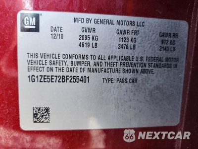 Zdjęcie 12 z 12 samochodu: 2011 CHEVROLET MALIBU LTZ VIN:1G1ZE5E72BF255401 - miniatura