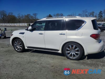 Drugie zdjęcie samochodu z przodu: 2014 INFINITI QX80 BASE VIN:JN8AZ2NE7E9067955 - miniatura