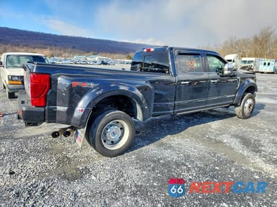 Trzecie zdjęcie samochodu z tyłu: 2021 FORD F450 SUPER DUTY VIN:1FT8W4DT5MED69958 - miniatura