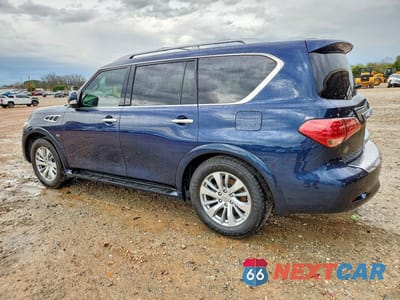 Drugie zdjęcie samochodu z przodu: 2017 INFINITI QX80 BASE VIN:JN8AZ2NF6H9643435 - miniatura