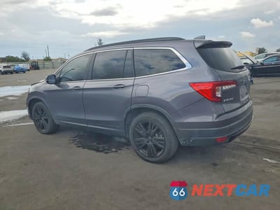 Drugie zdjęcie samochodu z przodu: 2021 HONDA PILOT SE VIN:5FNYF5H2XMB010174 - miniatura