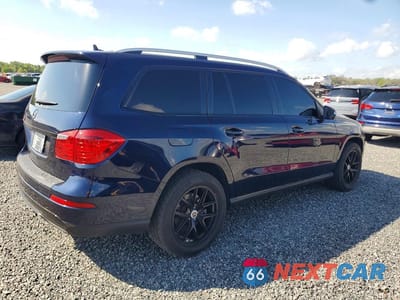 Trzecie zdjęcie samochodu z tyłu: 2014 MERCEDES-BENZ GL 450 4MATIC VIN:4JGDF7CE0EA303132 - miniatura