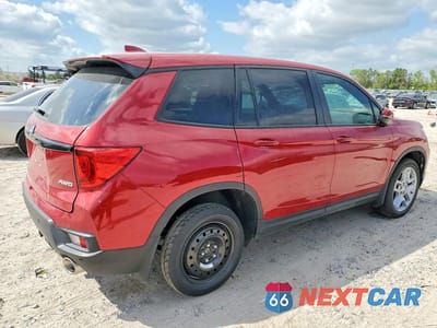 Trzecie zdjęcie samochodu z tyłu: 2025 HONDA PASSPORT EXL VIN:5FNYF8H56SB001030 - miniatura