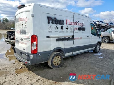 Trzecie zdjęcie samochodu z tyłu: 2018 FORD TRANSIT T-350 VIN:1FTBW2CG0JKA04843 - miniatura
