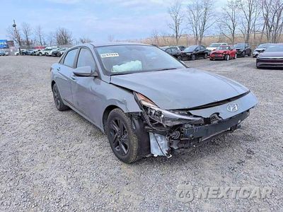 Trzecie zdjęcie samochodu z tyłu: 2021 HYUNDAI ELANTRA SEL VIN:KMHLM4AG6MU091838 - miniatura