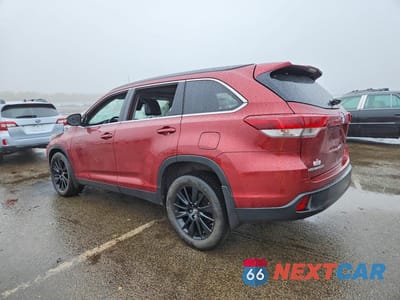 Drugie zdjęcie samochodu z przodu: 2019 TOYOTA HIGHLANDER SE VIN:5TDJZRFH0KS611108 - miniatura