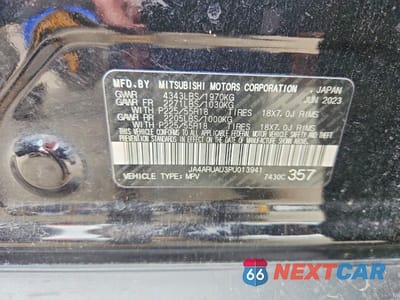 Zdjęcie 14 z 14 samochodu: 2023 MITSUBISHI OUTLANDER SPORT S VIN:JA4ARUAU3PU013941 - miniatura