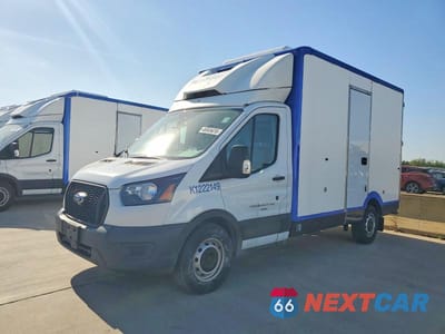 Drugie zdjęcie samochodu z przodu: 2023 FORD TRANSIT DELIVERY TRUCK VIN:1FDBW5ZG2PKA21222 - miniatura