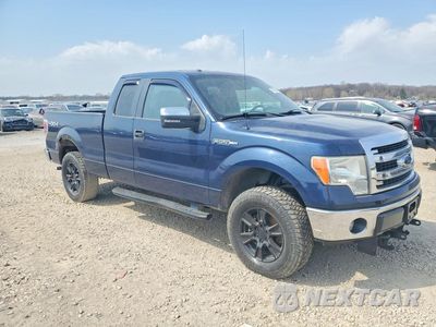 Czwarte zdjęcie samochodu z boku: 2014 FORD F150 SUPER CAB VIN:1FTFX1EF0EFA08984 - miniatura