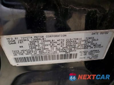 Zdjęcie 13 z 13 samochodu: 2002 TOYOTA RAV4 BASE VIN:JTEHH20V226049571 - miniatura