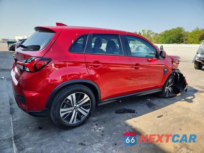 Trzecie zdjęcie samochodu z tyłu: 2024 MITSUBISHI OUTLANDER SPORT S VIN:JA4ARUAU6RU023527 - miniatura