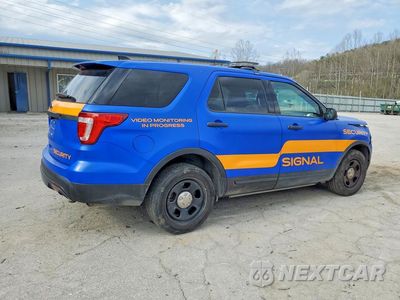 Trzecie zdjęcie samochodu z tyłu: 2017 FORD EXPLORER VIN:1FM5K8AR8HGA24041 - miniatura