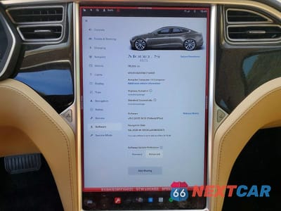 Zdjęcie 9 z 12 samochodu: 2015 TESLA MODEL S VIN:5YJSA1E18FF104131 - miniatura