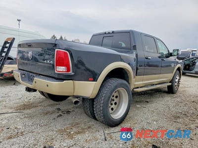 Trzecie zdjęcie samochodu z tyłu: 2014 RAM 3500 LONGHORN VIN:3C63RRNL3EG329201 - miniatura