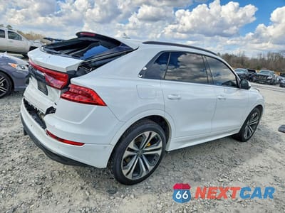 Trzecie zdjęcie samochodu z tyłu: 2019 AUDI Q8 PRESTIGE VIN:WA1CVAF10KD009100 - miniatura