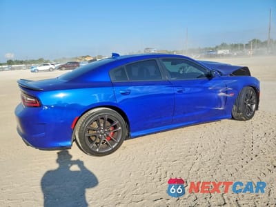 Trzecie zdjęcie samochodu z tyłu: 2021 DODGE CHARGER SCAT PACK VIN:2C3CDXGJ2MH519503 - miniatura
