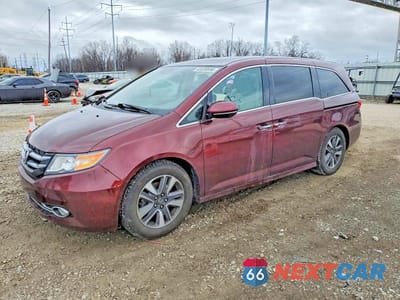 2016 HONDA ODYSSEY TOURING 5FNRL5H96GB048323 - główne zdjęcie licytacji z USA - miniatura