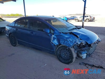 Czwarte zdjęcie samochodu z boku: 2007 HONDA CIVIC LX VIN:1HGFA16587L067732 - miniatura