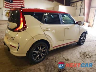 Trzecie zdjęcie samochodu z tyłu: 2020 KIA SOUL GT-LINE VIN:KNDJ63AU4L7030314 - miniatura