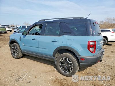 Drugie zdjęcie samochodu z przodu: 2021 FORD BRONCO SPORT OUTER BANKS VIN:3FMCR9C65MRA34833 - miniatura