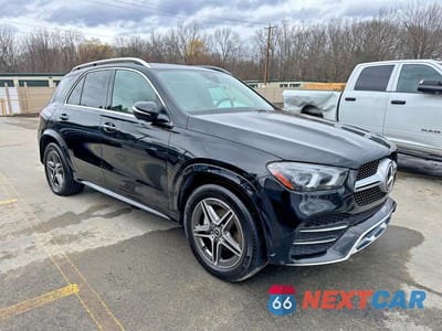 Czwarte zdjęcie samochodu z boku: 2021 MERCEDES-BENZ GLE 350 4MATIC VIN:4JGFB4KB1MA472875 - miniatura