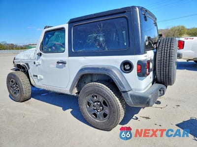 Drugie zdjęcie samochodu z przodu: 2023 JEEP WRANGLER SPORT VIN:1C4HJXAGXPW659828 - miniatura