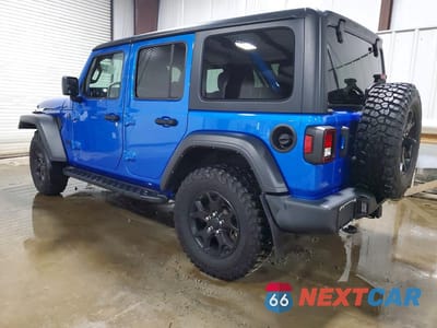 Drugie zdjęcie samochodu z przodu: 2021 JEEP WRANGLER UNLIMITED SPORT VIN:1C4HJXDG6MW753194 - miniatura