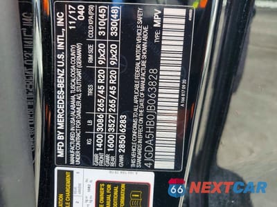 Zdjęcie 13 z 13 samochodu: 2018 MERCEDES-BENZ GLE 350 4MATIC VIN:4JGDA5HB0JB063828 - miniatura