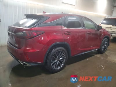 Trzecie zdjęcie samochodu z tyłu: 2017 LEXUS RX 350 F SPORT VIN:2T2BZMCA7HC080310 - miniatura