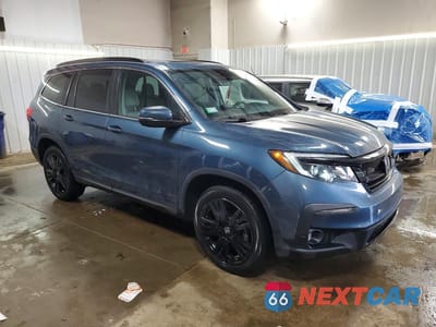 Czwarte zdjęcie samochodu z boku: 2021 HONDA PILOT SE VIN:5FNYF6H26MB044067 - miniatura
