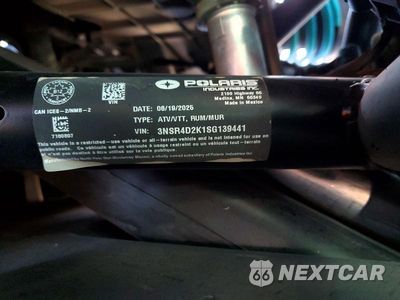 Zdjęcie 10 z 10 samochodu: 2025 POLARIS RZR UTILITY VEHICLE VIN:3NSR4D2K1SG139441 - miniatura
