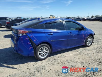 Trzecie zdjęcie samochodu z tyłu: 2018 TOYOTA PRIUS TWO VIN:JTDKBRFU5J3590388 - miniatura