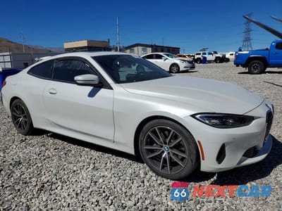 Czwarte zdjęcie samochodu z boku: 2021 BMW 430I VIN:WBA53AP04MCG87688 - miniatura