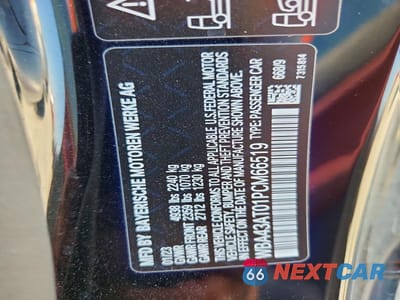 Zdjęcie 12 z 12 samochodu: 2023 BMW 430XI VIN:WBA43AT01PCM66519 - miniatura