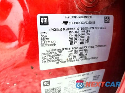 Zdjęcie 13 z 13 samochodu: 2023 CHEVROLET SILVERADO K1500 LT VIN:1GCPDDEK1PZ293546 - miniatura