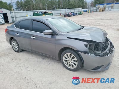 Czwarte zdjęcie samochodu z boku: 2019 NISSAN SENTRA SV VIN:3N1AB7AP6KY277315 - miniatura
