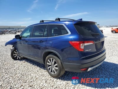 Drugie zdjęcie samochodu z przodu: 2019 HONDA PILOT EXL VIN:5FNYF5H56KB008171 - miniatura