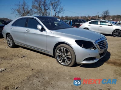 Czwarte zdjęcie samochodu z boku: 2015 MERCEDES-BENZ S 550 4MATIC VIN:WDDUG8FB5FA160436 - miniatura