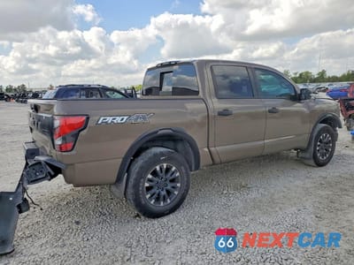 Trzecie zdjęcie samochodu z tyłu: 2021 NISSAN TITAN PRO-4X VIN:1N6AA1ED9MN515961 - miniatura